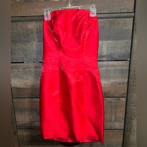 Strapless Formal Dress